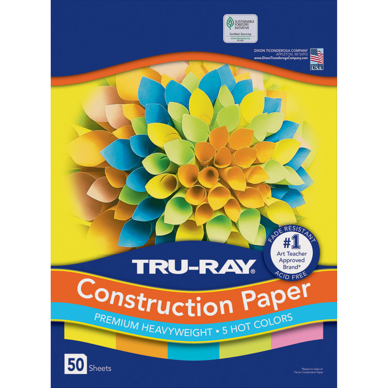 Construction+Paper%2C+Heavyweight%2C+5+Assorted+Hot+Colors%2C+12%26quot%3B+x+18%26quot%3B%2C+50+Sheets