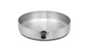 7 ½-quart Wear-Ever® aluminum sauté pan in natural finish and silicone handle