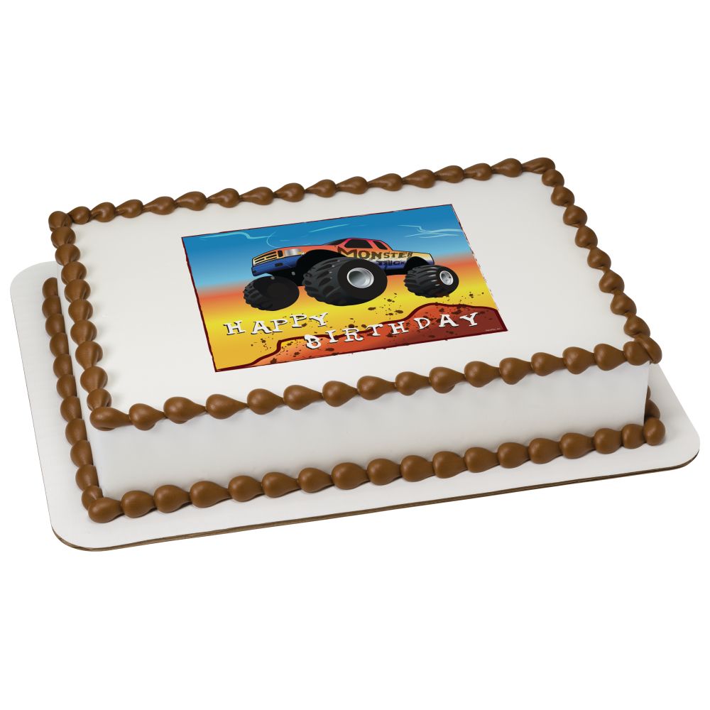 Image Cake Monster Truck