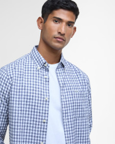 Kanehill Tailored Long-Sleeved Shirt Classic Navy