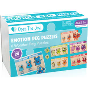 My Emotion Levels Peg Puzzles
