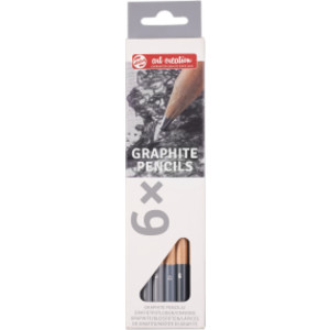 Graphite Pencils, Set of 6