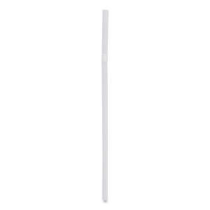Boardwalk, Flexible Wrapped Straws, 7.75", Plastic, White