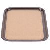 14 x 18-inch Cork-Lined Laminated Rectangular Serving Tray