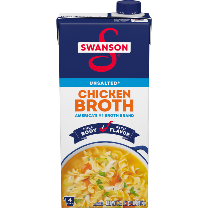 Unsalted Chicken Broth