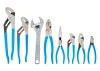 GS-27 8PC Straight Jaw Pliers Set with Wrench
