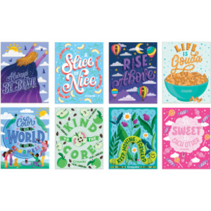 Crayola&reg; Colors of Kindness Mini Poster Set, 8 Posters