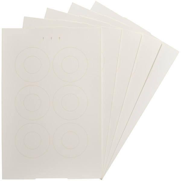 PhotoCake® ColorCanvas™, 3" Donuts PhotoCake® Edible Paper