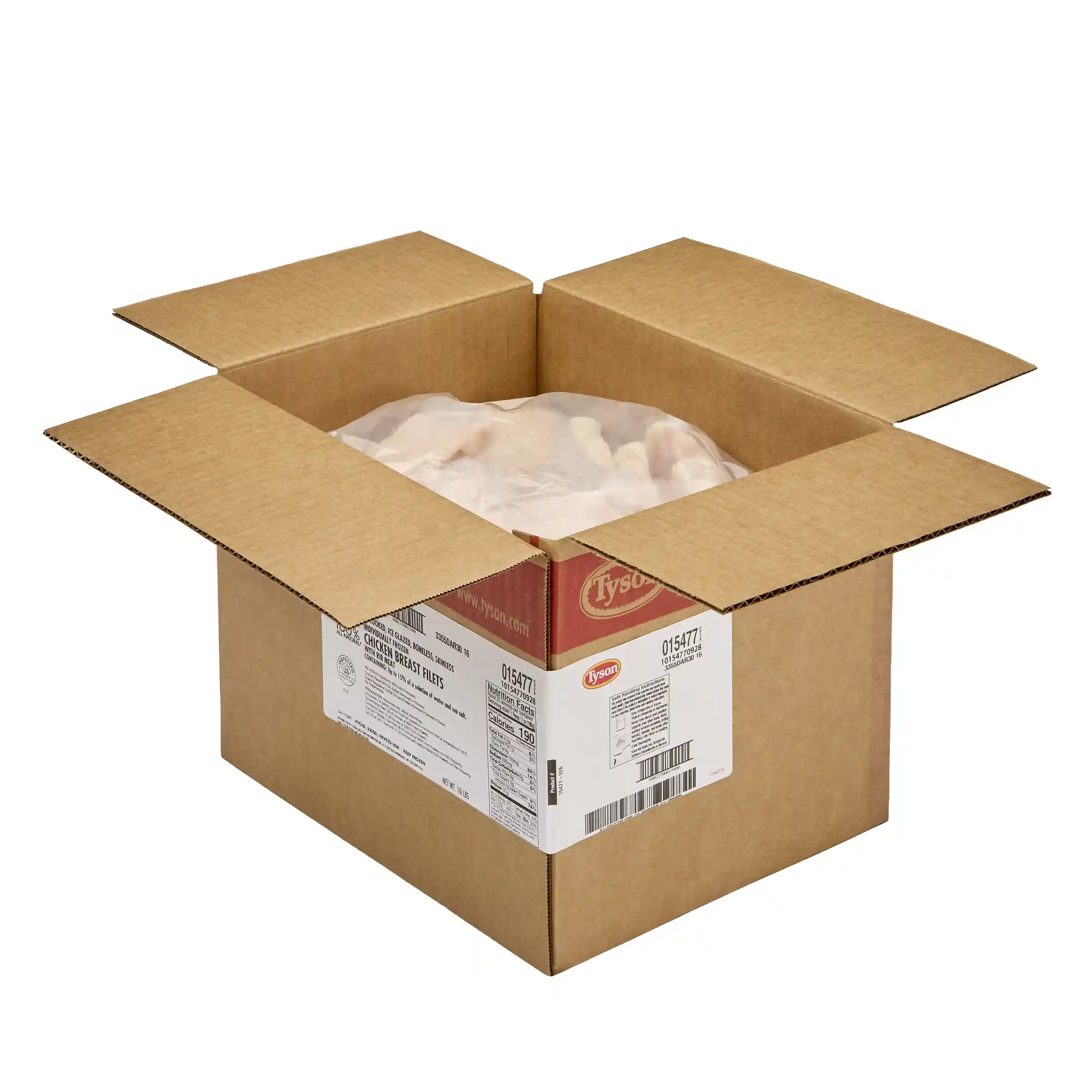 Tyson® All Natural* IF Unbreaded Boneless Skinless Chicken Breast Filets, 7 oz._image_4