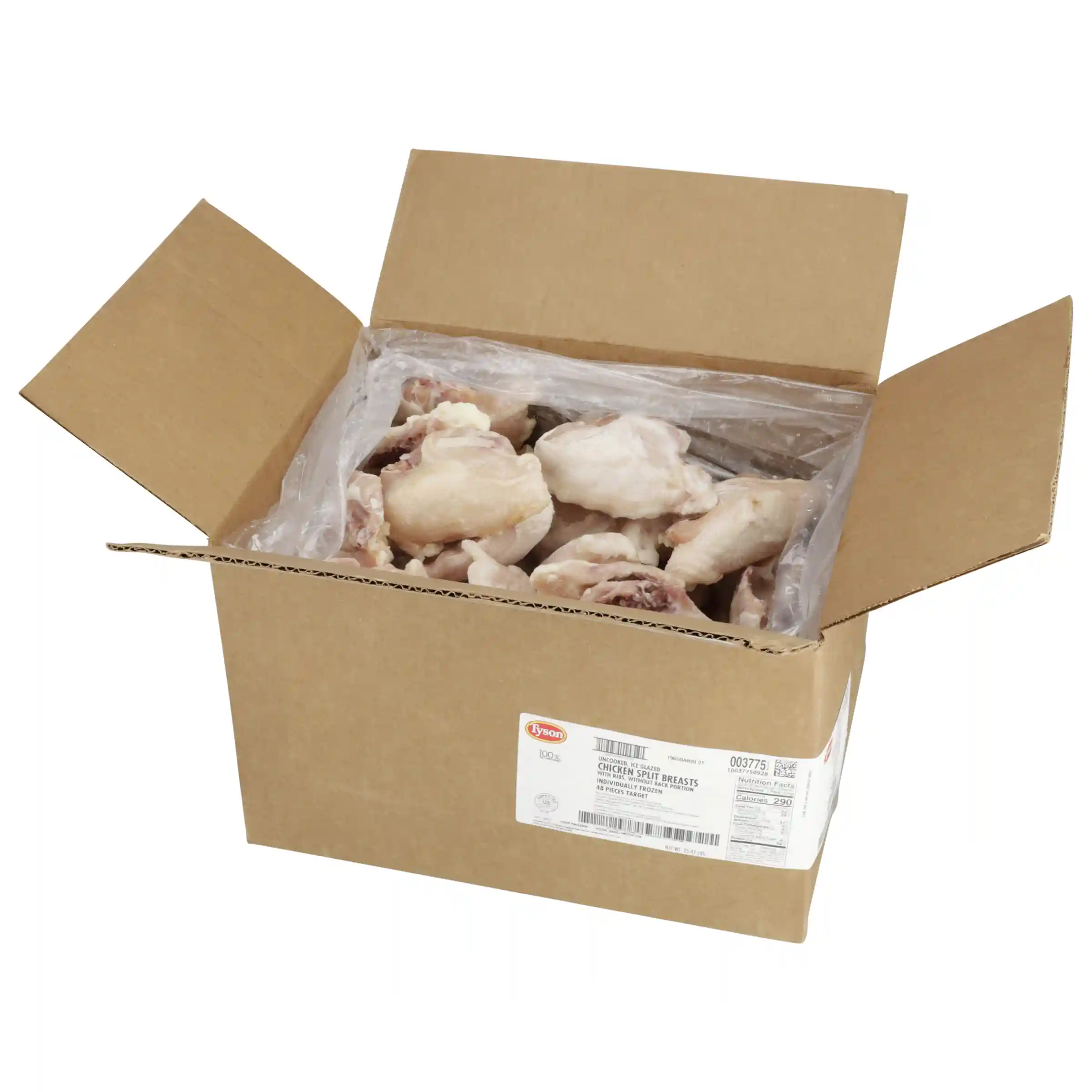 Tyson® All Natural* IF Unbreaded Chicken Split Breasts with Ribs, Without Back Portion_image_4