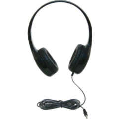 On-Ear Headphones with 3.5mm Plug, Black