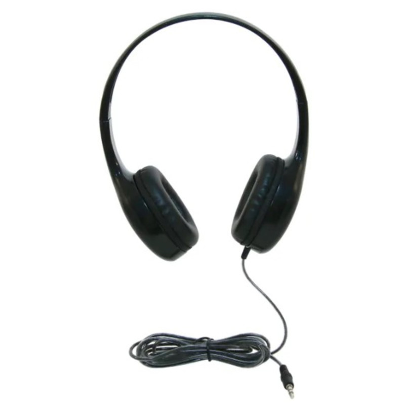 On-Ear Headphones with 3.5mm Plug, Black