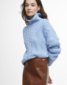 Gonna midi Shelby in ecopelle 