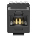 NetKey Cat 6A Jack Module, Black