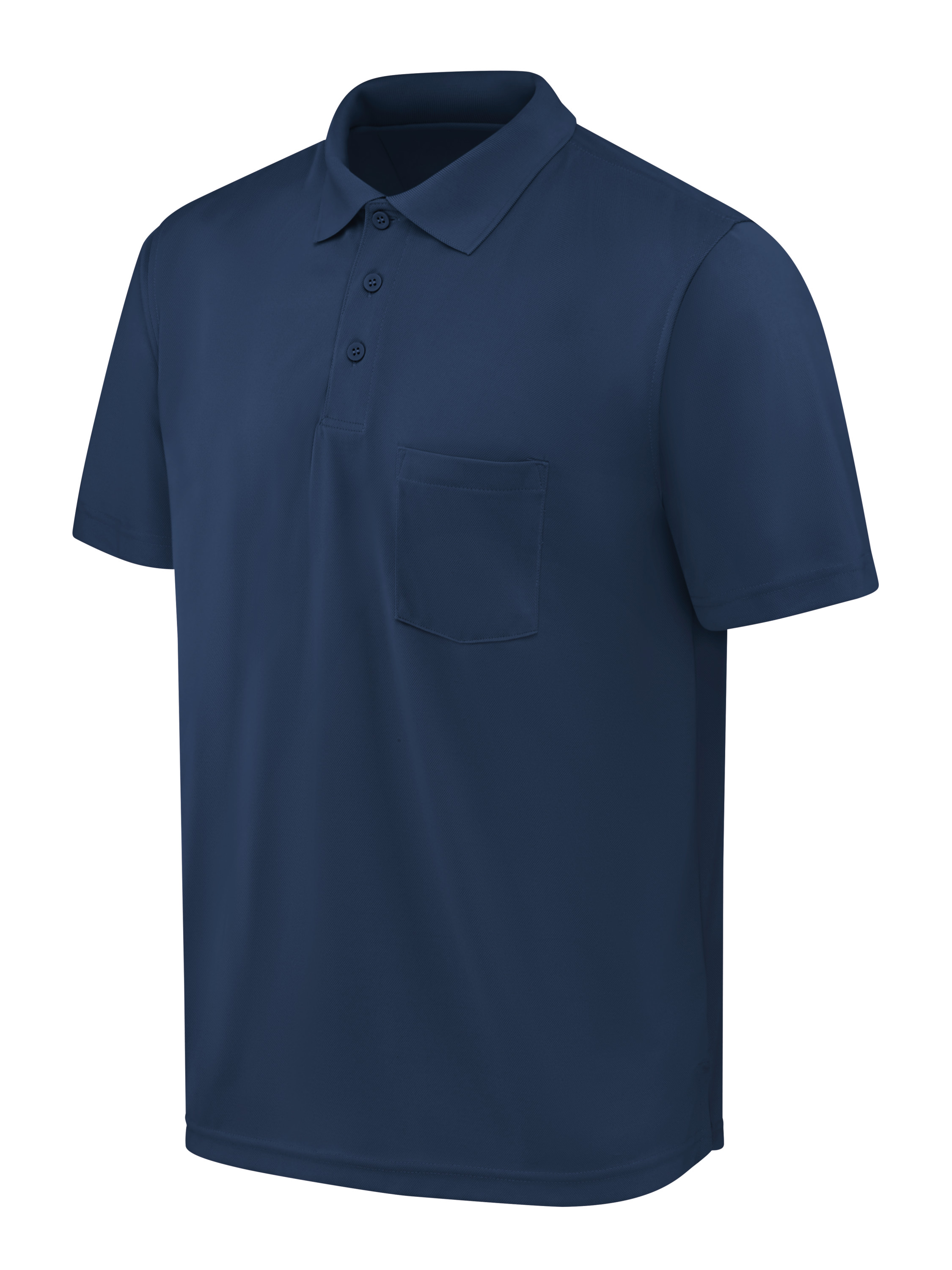 Polo de bolsillo tejido de rendimiento de manga corta Red Kap para hombre - Imagen 29 de 41