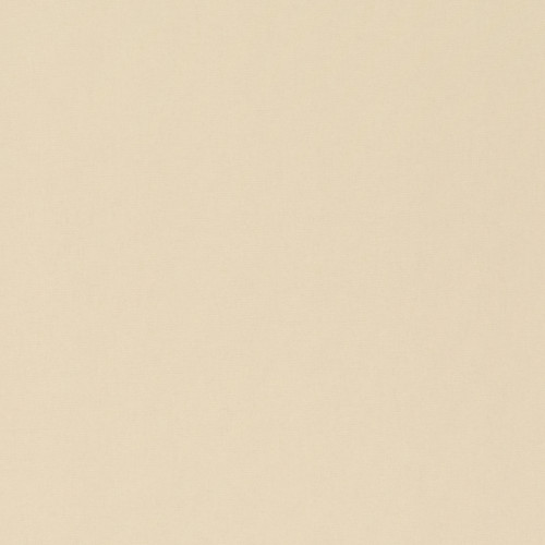 Square plain fabric sample in pale beige.
