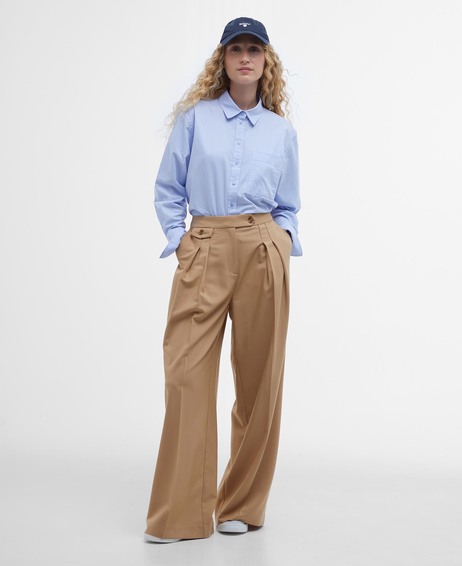 Pantaloni Francis a gamba ampia image number 0