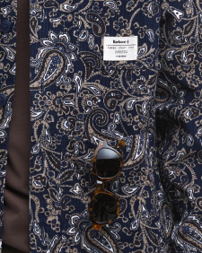 Brignall Cord Overshirt Classic Navy