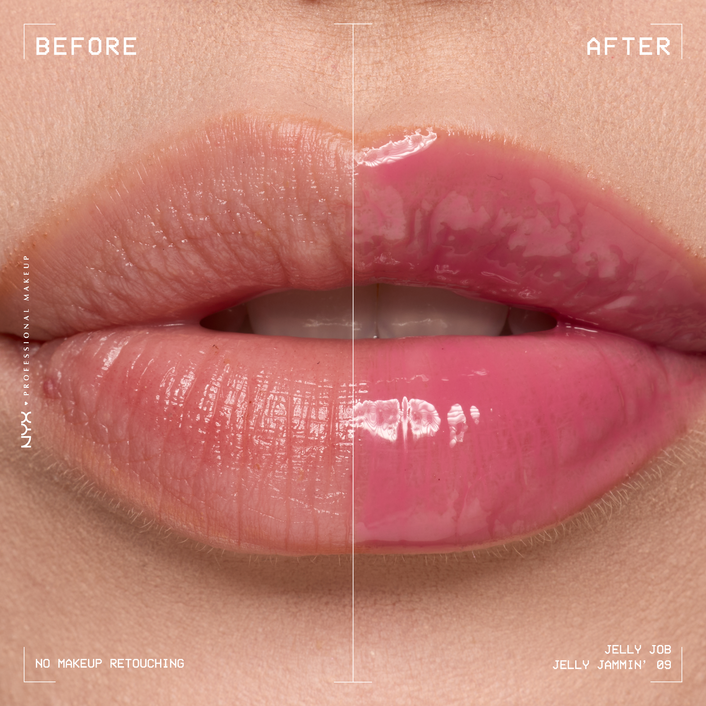 thumbnail video image 2 of NYX Professional Makeup Jelly Job Lip Gloss, Jelly Icing 11, 2 of 14