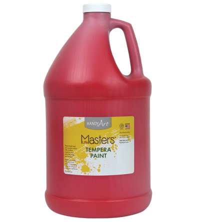 Little Masters® Tempera Paint, Gallon, Red