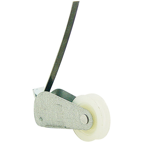 Single-Wheel Nylon Roller w/ J-Shape Spring