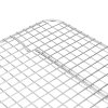 Half-size Super Pan V® stainless steel wire cooling grate for bun/sheet pan