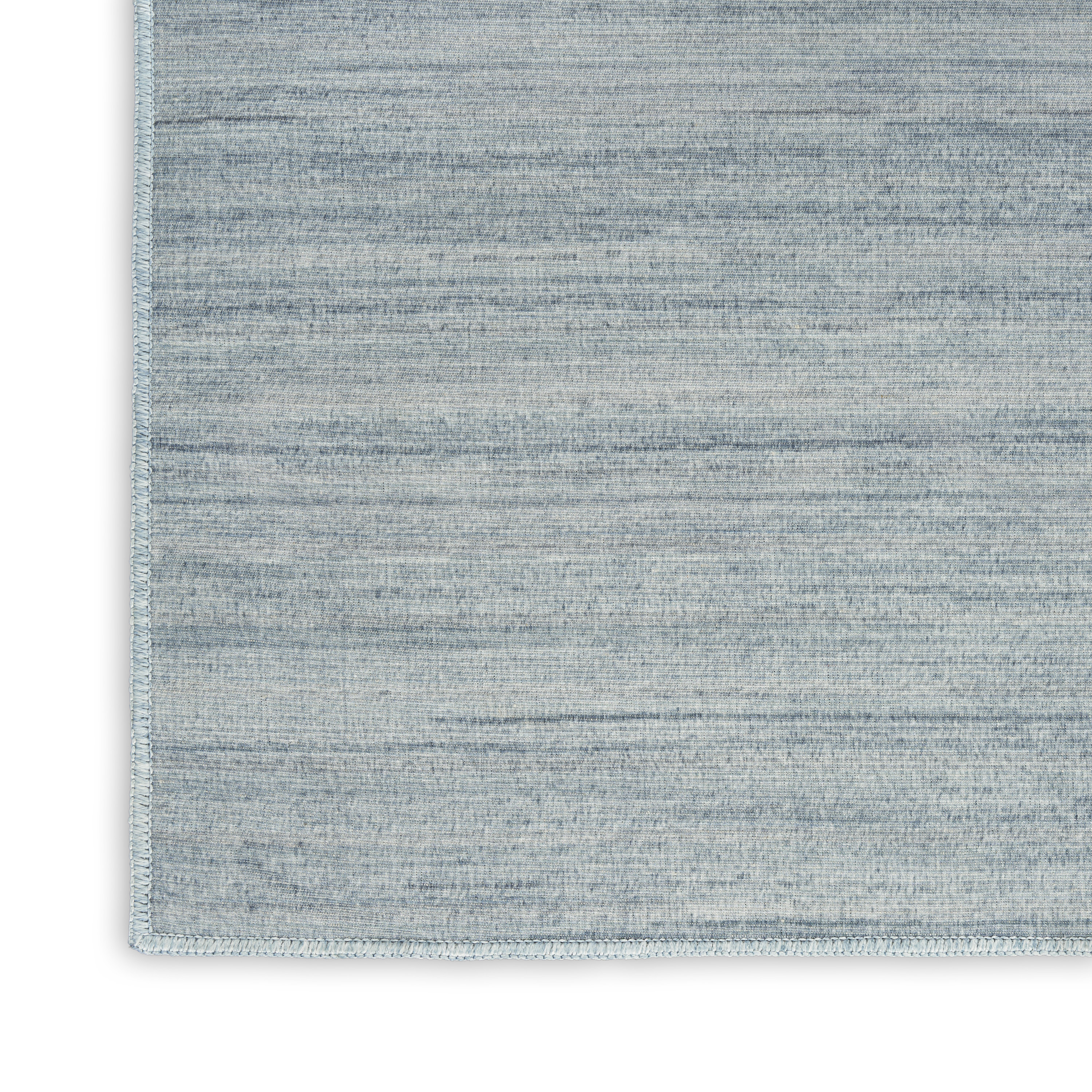 Nourison Washable Essentials 9'2" x 12' Aqua Modern Indoor Rug