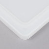 Fourth-size Super Pan V® flexible steam table pan lid in white