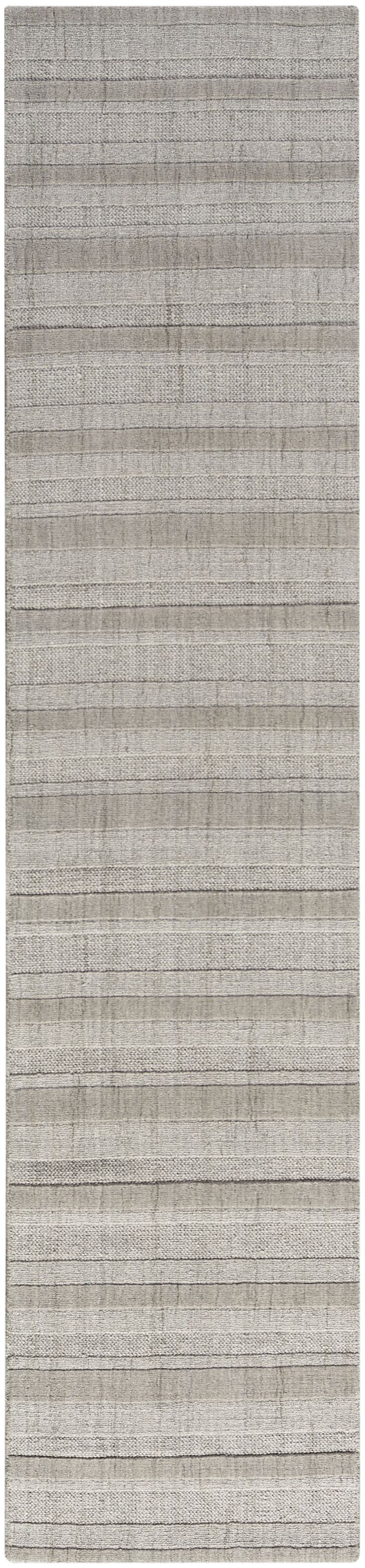 DKNY Pure Multi Weave 2'3" x 10' Grey Contemporary Indoor Rug