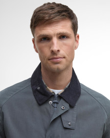 Peached Tracker Casual Jacket Charcoal