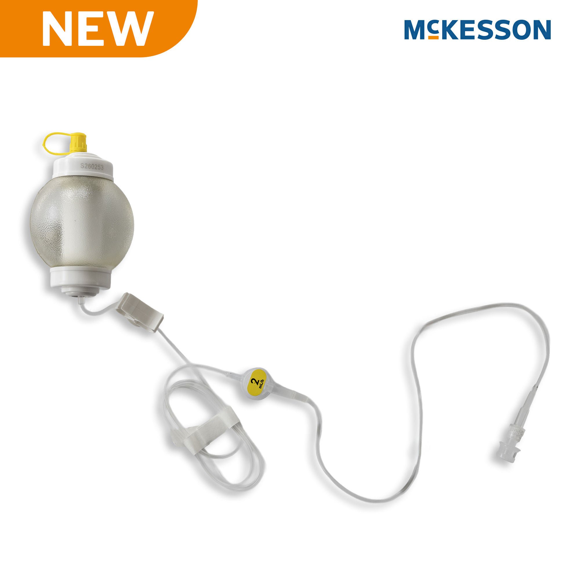 McKesson Brand PUMP, ELASTOMERIC 100MLX2ML/HR(24/CS)