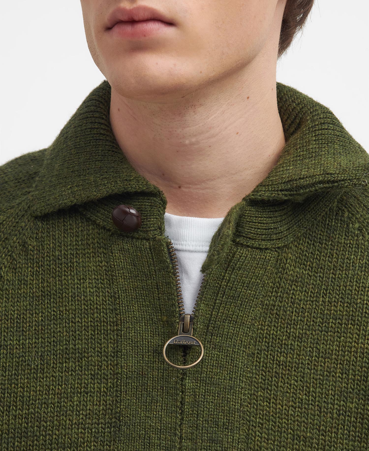 Barbour x TO KI TO Paxman Zip-Up Jumper image number 4