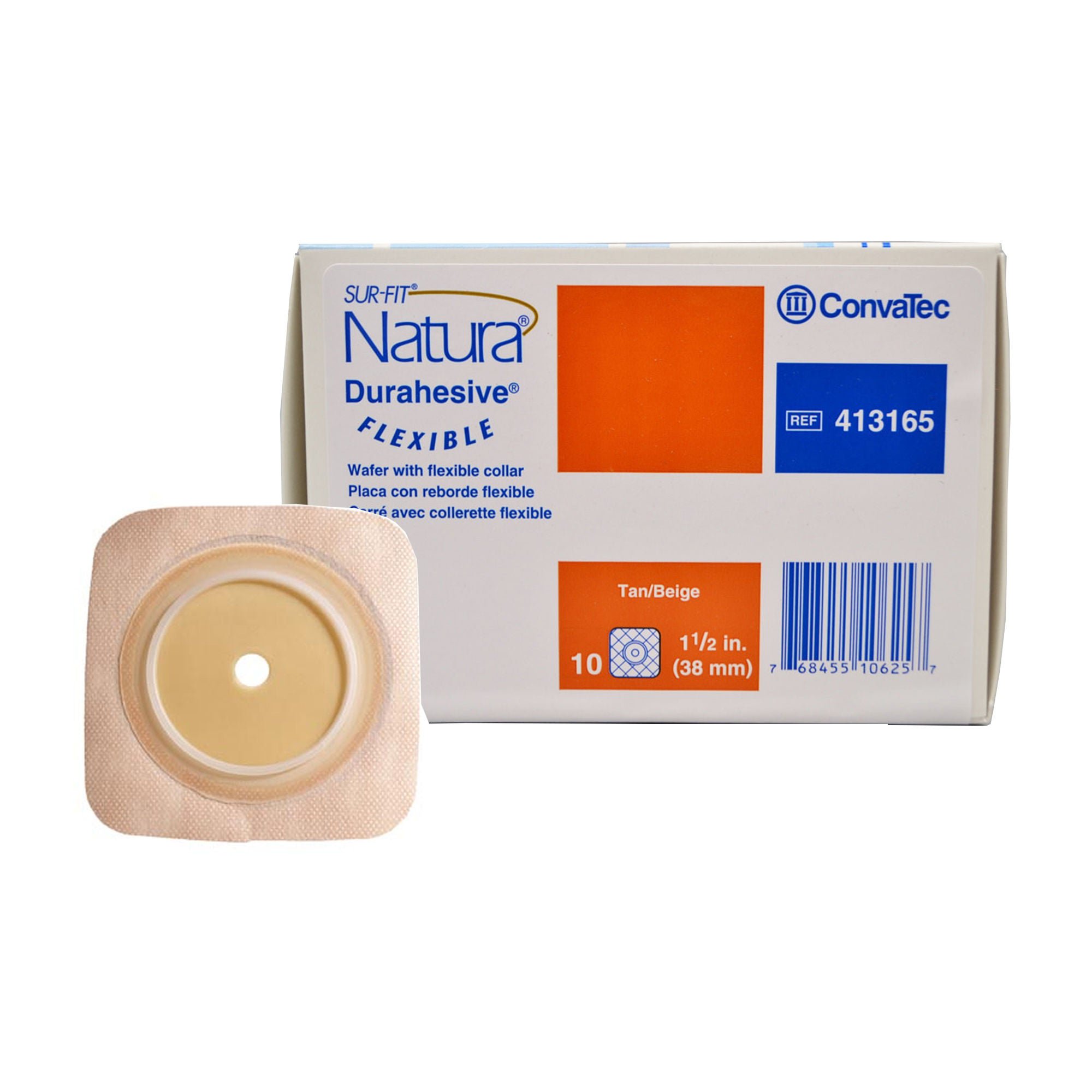 Sur-Fit Natura® Two-Piece Durahesive® Skin Barrier, 38 mm flange