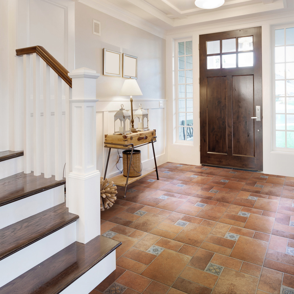 Tovar Cotto 17-3/4 in. x 17-3/4 in. Ceramic Floor and Wall Tile
