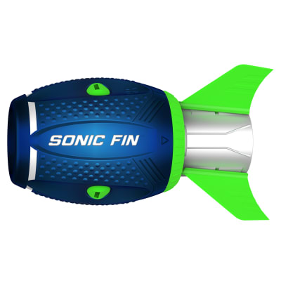 Aerobie Sonic Fin Football, Aerodynamic Russel Wilson Foam Football Toy, Outdoor Games for Kids and Adults Aged 8 and Up