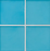 Casa California Aqua Matte 4″ Flat Hexagon