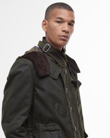 Barbour x TO KI TO gewachste Fahrerjacke 