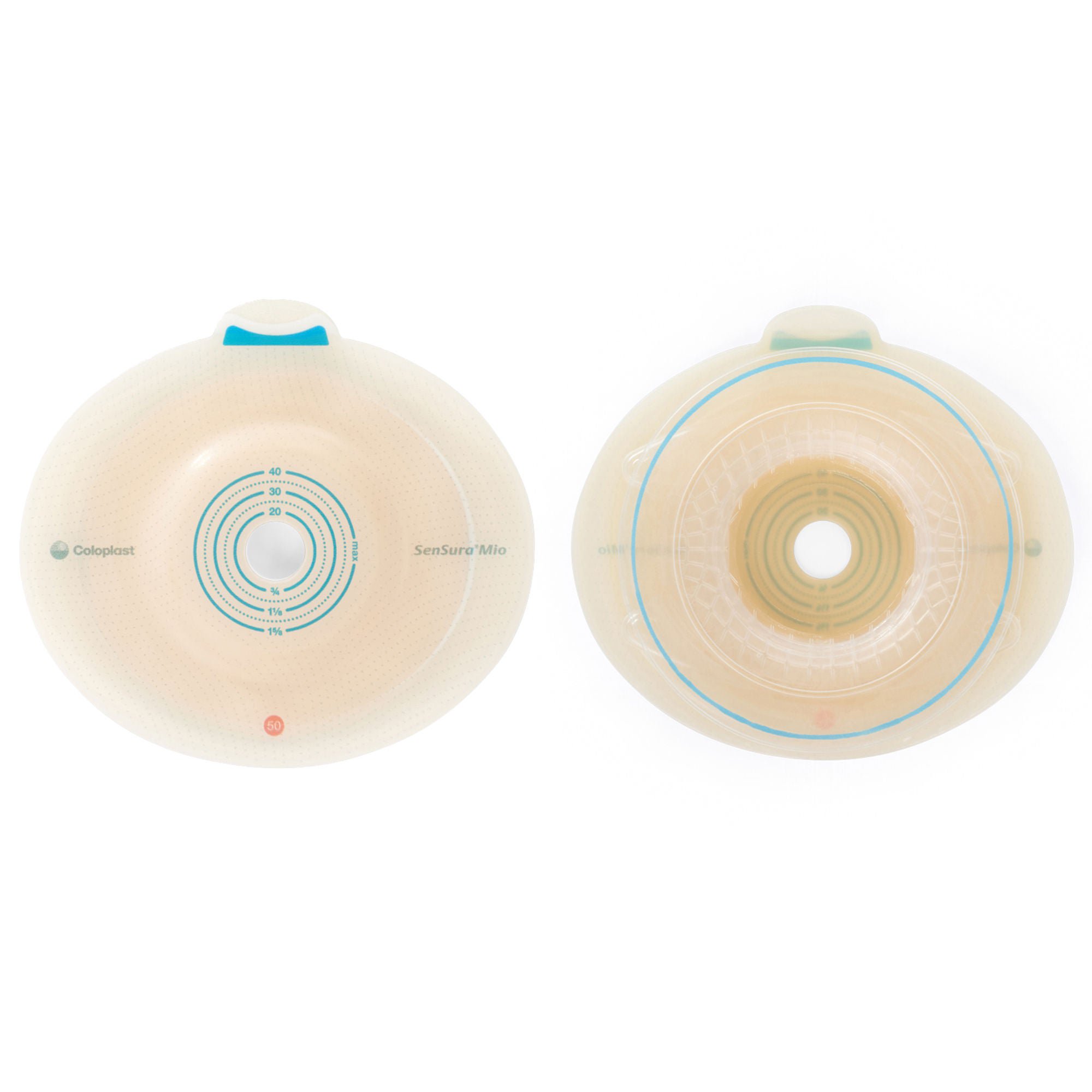 SenSura® Mio Convex Ostomy Barrier, Trim to Fit 15 – 40 mm, Red Match