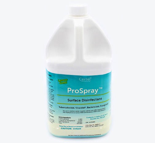 Surface Disinfectant Cleaner ProSpray™ Antimicrobial Manual Pour Liquid 1 gal. Jug Lemon Scent NonSterile