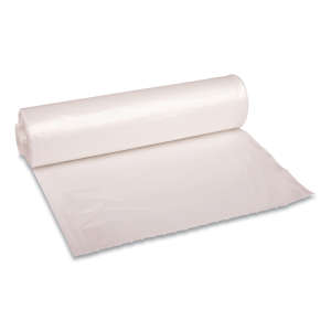 Boardwalk,  LLDPE Liner, 33 gal Capacity, 33 in Wide, 39 in High, 1.1 Mils Thick, Clear