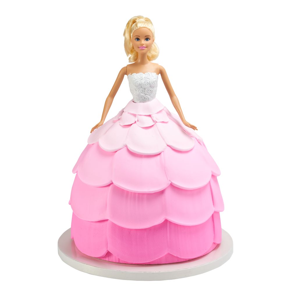 Image Cake Barbie® Doll Let's Party! Caucasian