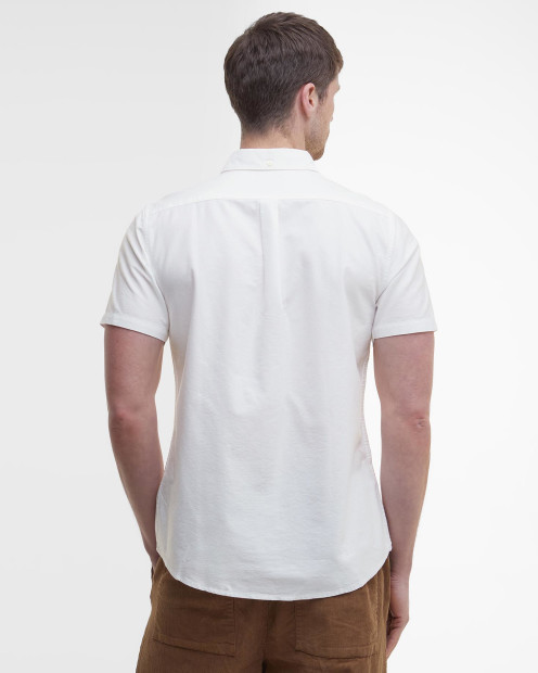 Oxford Tailored Short-Sleeved Shirt Classic White