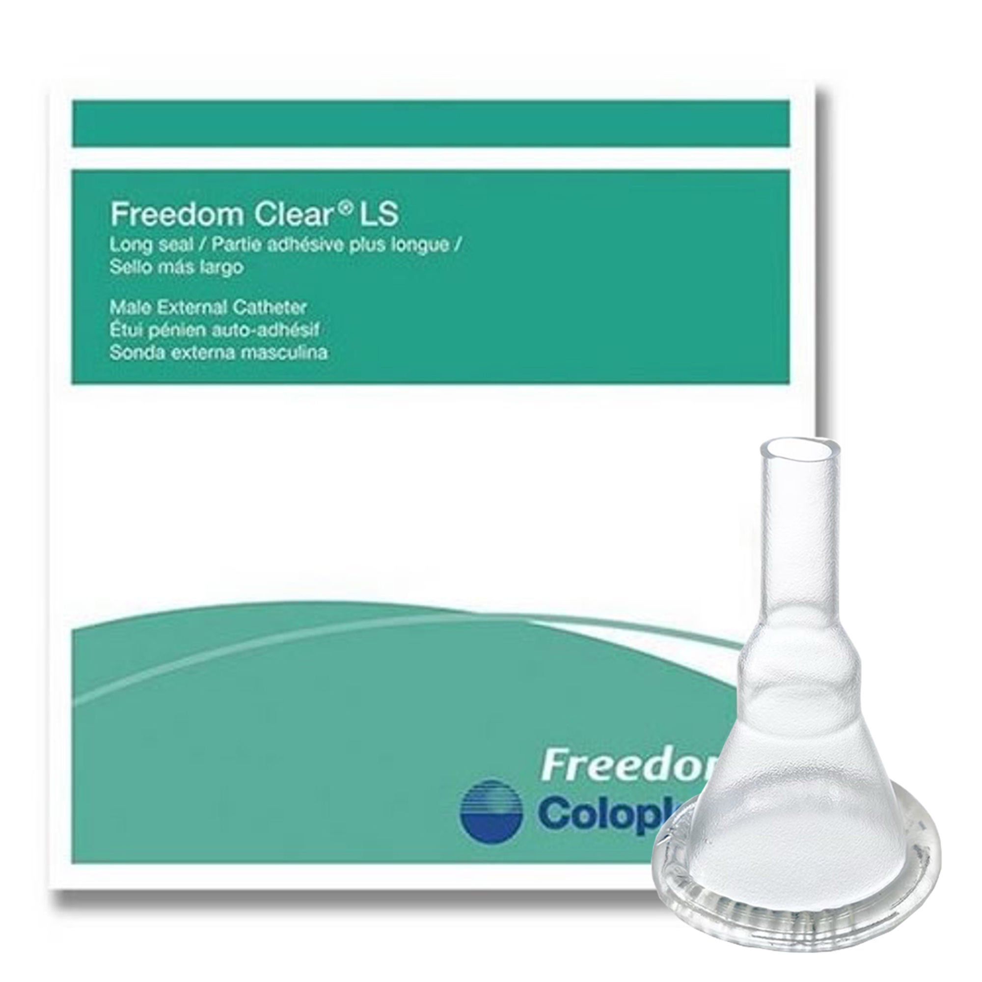 Freedom Clear® LS Male External Catheter, Small