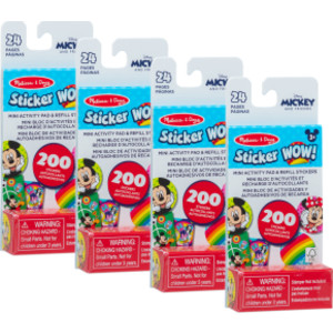 Disney Sticker Activity Pads, 4 Set