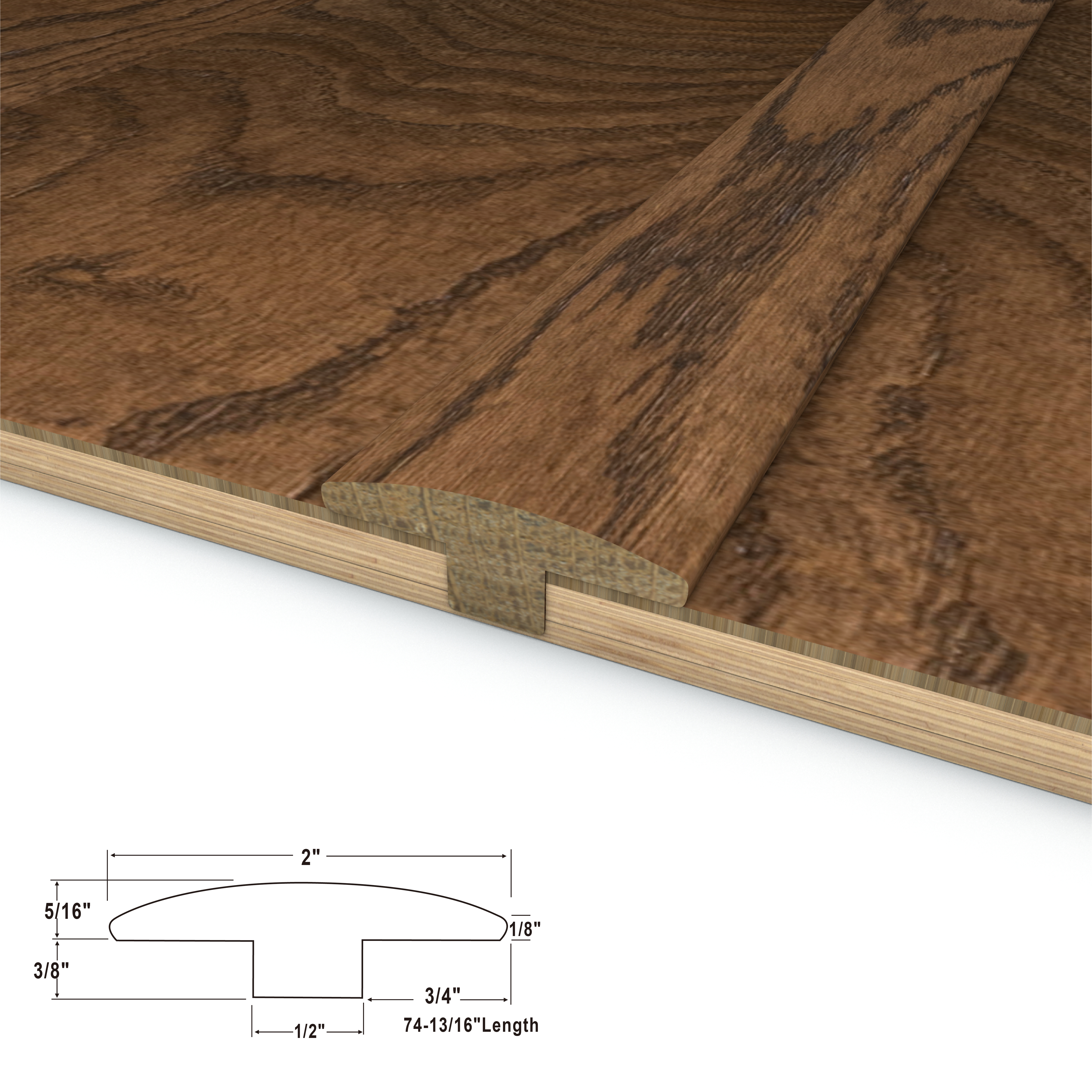 Rincon Reserve Cali Hardwoods T-Mold view 3