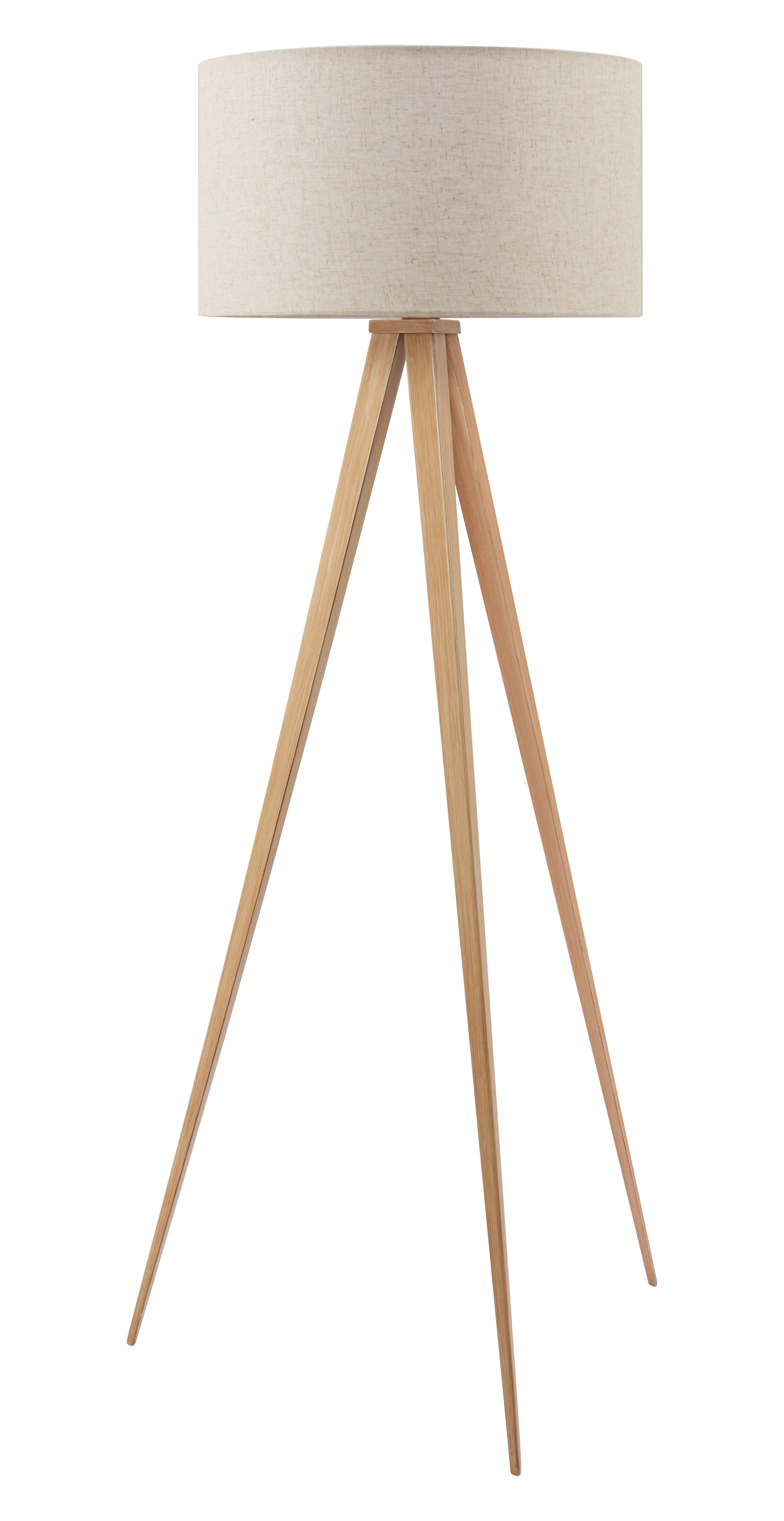 Imperial Floor Lamp Beige & Natural product image