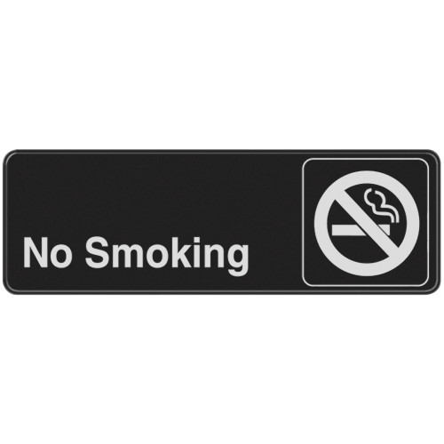 No Smoking Sign With Symbol 3