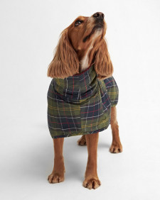 Tartan Dog Drying Robe Classic Tartan