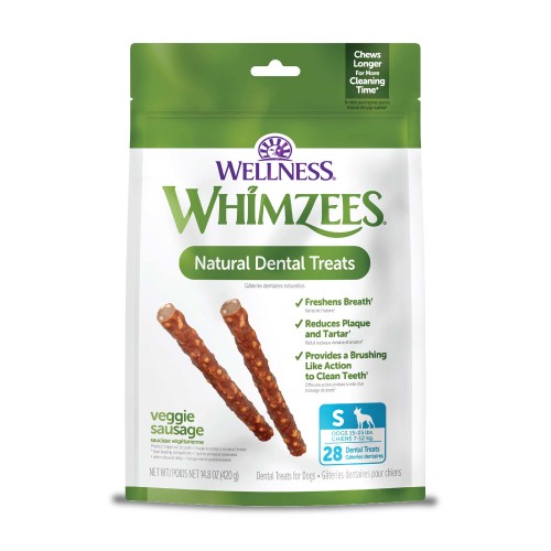 WHIMZEES Veggie Sausage Front packaging