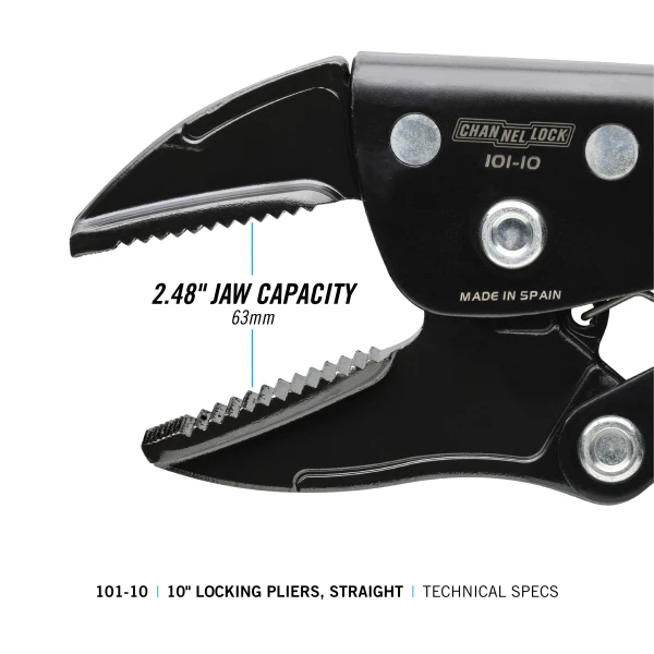101-10 10-inch Straight Jaw Locking Pliers